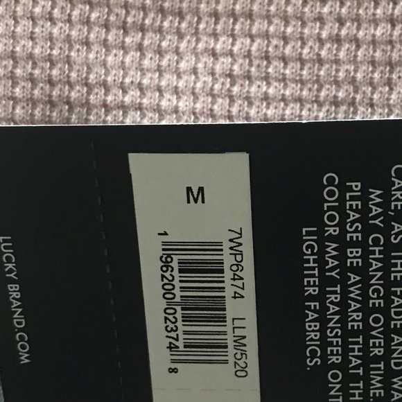 Lucky Brand Pink Floral Henley (NWT) - Picture 12 of 14